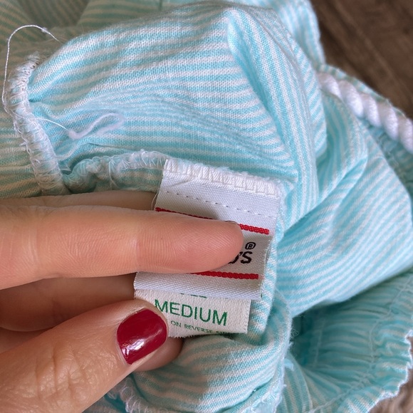 Vintage Palmetto’s cotton blue/white stripe matching skirt set size girls 5/6 - Picture 6 of 7